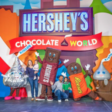 Hershey’s Chocolate World in Hershey, Pennsylvania