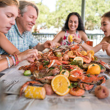 Ein traditioneller Garneleneintopf aus Louisiana