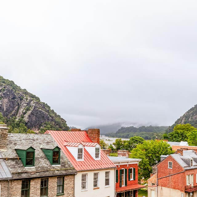Der Harpers Ferry National Historical Park in West Virginia