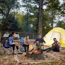 Camping im Cumberland Falls State Resort Park in Kentucky