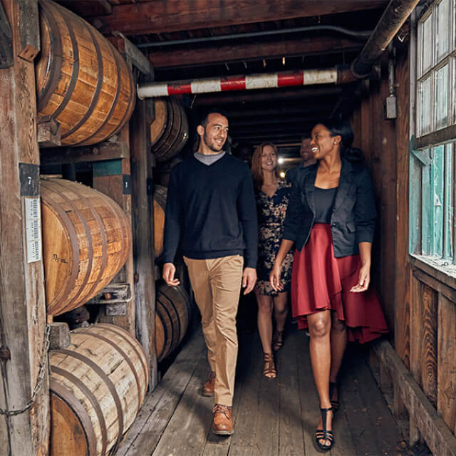 Zu Besuch in der Buffalo Trace Distillery in Frankfort, Kentucky
