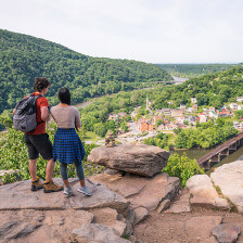 Der Harpers Ferry National Historical Park in West Virginia