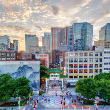 Die Chinatown in Boston, Massachusetts