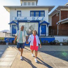 Im Motown Museum in Detroit, Michigan