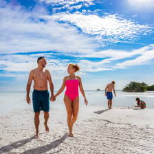 Ausflug in den Anclote Key Preserve State Park nahe New Port Richey, Florida