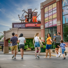 Besuch bei Hershey’s Chocolate World in Hershey, Pennsylvania