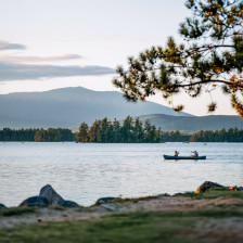 Kanutour am New England Outdoor Center in Millinocket, Maine